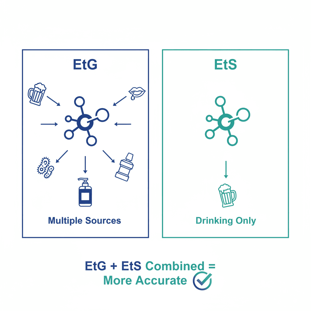 EtG vs EtS confirmation testing for probation